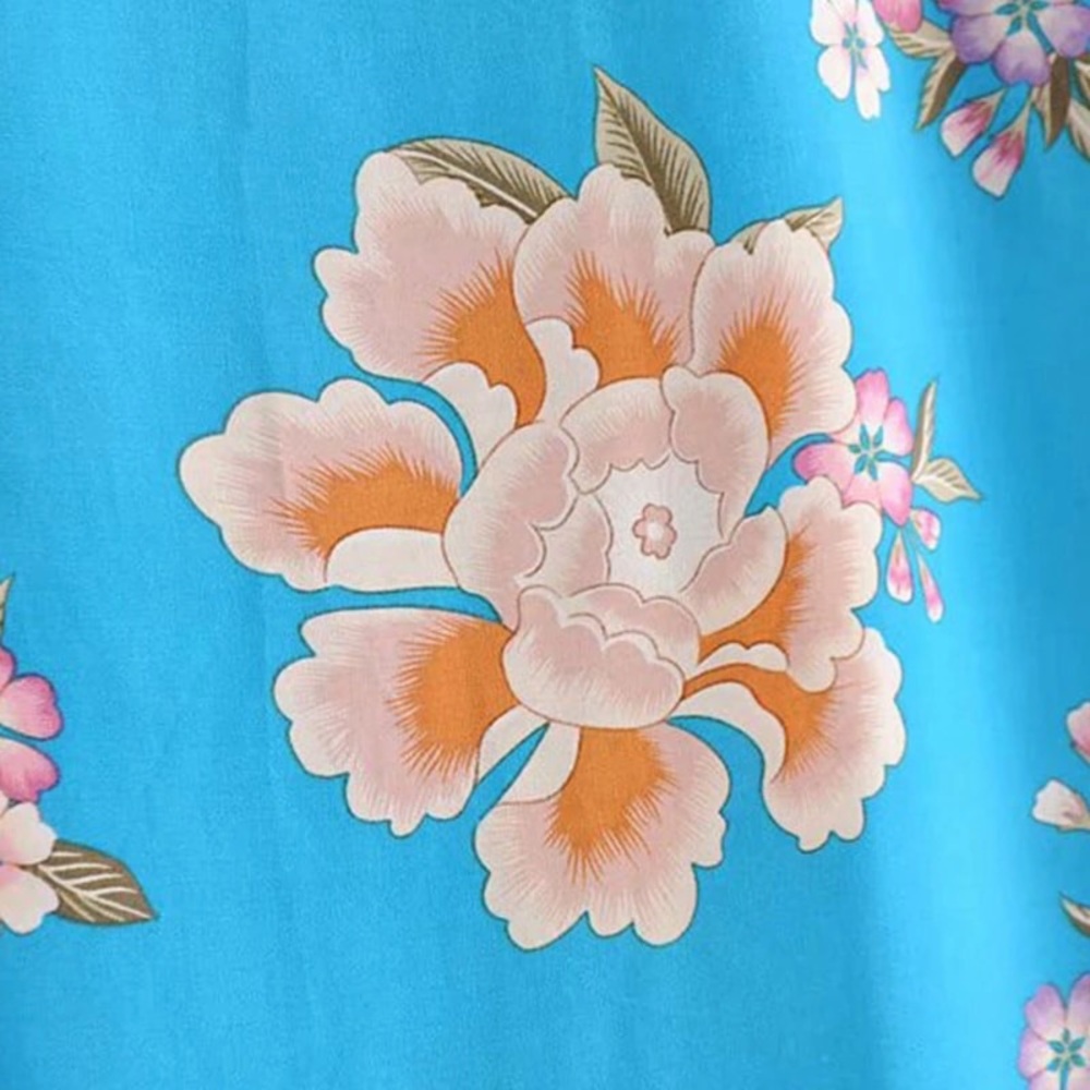 5βοΈ FAV BESTSELLER Blue Skies Floral Slip Dress - Picture 7 of 8
